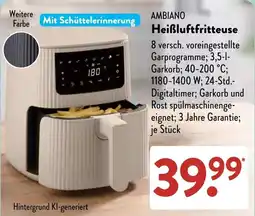 Aldi Süd AMBIANO Heißluftfritteuse Angebot