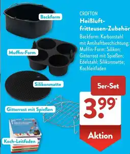 Aldi Süd CROFTON Heißluftfritteusen-Zubehör Angebot