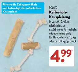 Aldi Süd ROMEO Kaffeeholz-Kauspielzeug Angebot