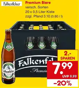 Netto Getränke Discount Falkenfelser Premium Biere Angebot