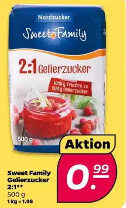 Netto Nordzucker sweet family gelierzucker Angebot