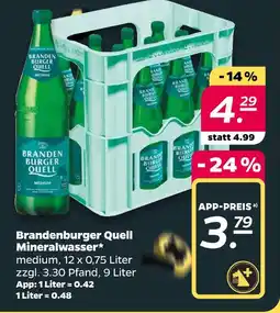 Netto Brandenburger quell mineralwasser Angebot