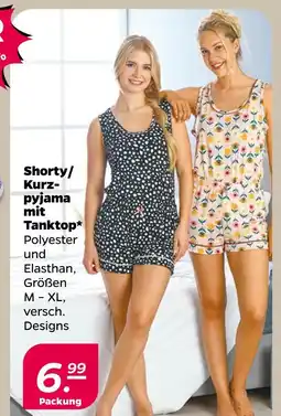 Netto Shorty/kurz-pyjama mit tanktop Angebot