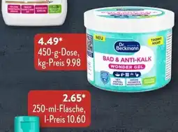Aldi Süd Dr. Beckmann Bad & Anti-Kalk Wonder Gel Angebot