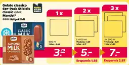 Netto Gelato classico stieleis classic oder mandel Angebot