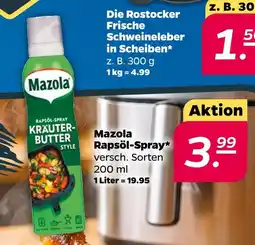 Netto Mazola rapsöl-spray Angebot