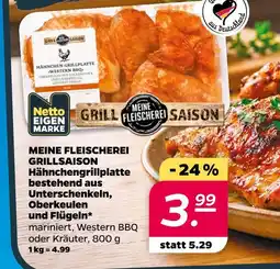 Netto Meine fleischerei hähnchengrillplatte Angebot