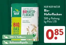 Aldi Süd Nur Nur Natur Bio-Haferflocken Angebot