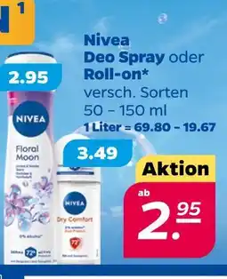 Netto Nivea deo spray Angebot