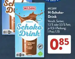 Aldi Süd MILSANI H-Schoko-Drink Angebot