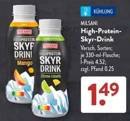 Aldi Süd MILSANI High-Protein-Skyr-Drink Angebot
