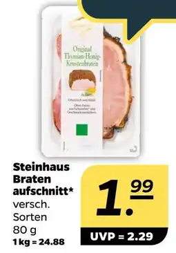 Netto Steinhaus braten aufschnitt Angebot