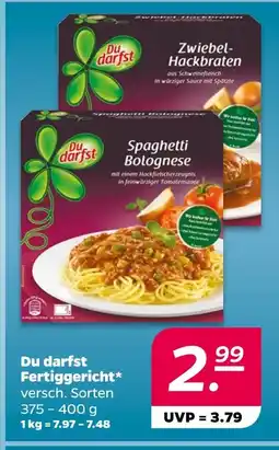Netto Du darfst fertiggericht Angebot