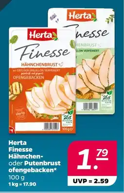 Netto Herta finesse hähnchenbrust ofengebacken Angebot
