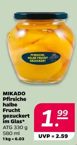 Netto Mikado pfirsiche Angebot