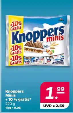 Netto Storck knoppers minis + 10 % gratis Angebot
