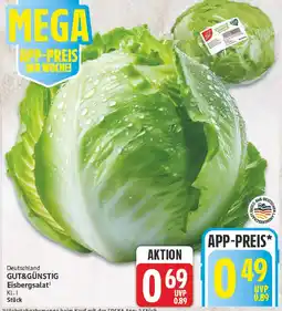 NP Discount GUT&GÜNSTIG Eisbergsalat Angebot