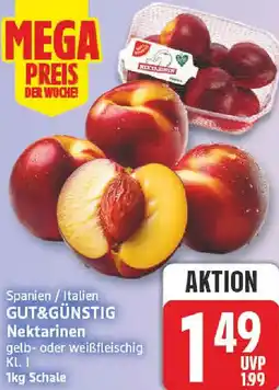 NP Discount GUT&GÜNSTIG Nektarinen Angebot