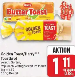 NP Discount Golden Toast/Harry Toastbrot Angebot