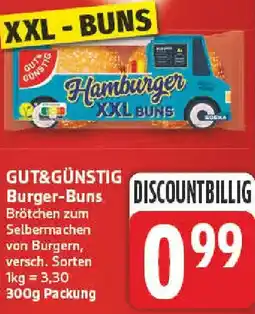 NP Discount GUT&GÜNSTIG Burger-Buns Angebot