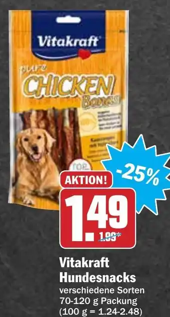 Hit Vitakraft Hundesnacks Angebot