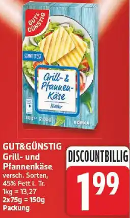 NP Discount GUT&GÜNSTIG Grill- und Pfannenkäse Angebot