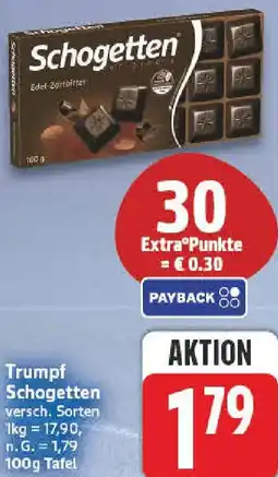 NP Discount Trumpf Schogetten Angebot