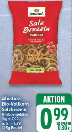 NP Discount Alnatura Bio-Vollkorn Salzbrezeln Angebot