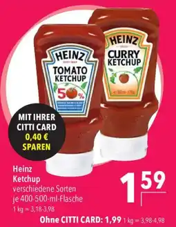 CITTI Markt Heinz Ketchup Angebot
