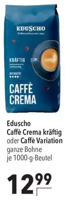 CITTI Markt Eduscho Caffè Crema kräftig Angebot