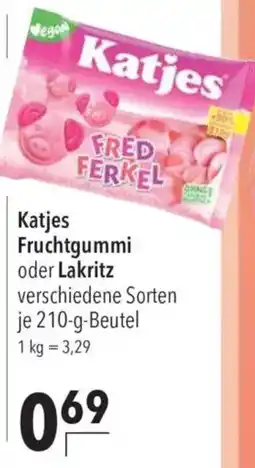 CITTI Markt Katjes Fruchtgummi oder Lakritz Angebot