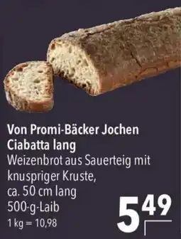 CITTI Markt Von Promi-Bäcker Jochen Ciabatta lang Angebot