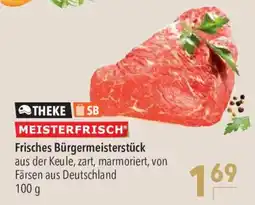 CITTI Markt THEKE SB MEISTERFRISCH Frisches Bürgermeisterstück Angebot