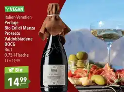 CITTI Markt Italien-Venetien Perlage Bio Col di Manza Prosecco Valdobbiadene DOCG Brut Angebot