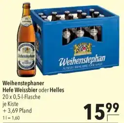 CITTI Markt Weihenstephaner Hefe Weissbier oder Helles Angebot
