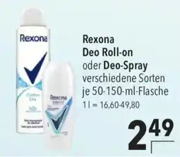 CITTI Markt Rexona Deo Roll-on oder Deo-Spray Angebot