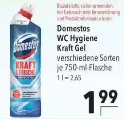 CITTI Markt Domestos WC Hygiene Kraft Gel Angebot