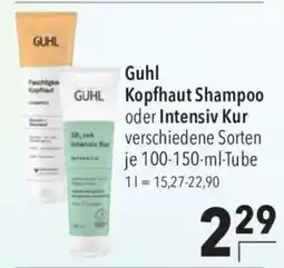 CITTI Markt Guhl Kopfhaut Shampoo oder Intensiv Kur Angebot