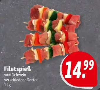 Nah & Frisch Filetspieß vom Schwein Angebot