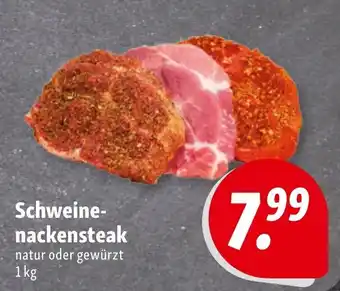 Nah & Frisch Schweinenackensteak Angebot