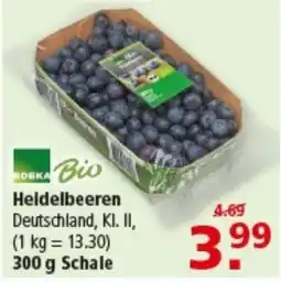 Multi Markt EDEKA Bio Heidelbeeren Angebot