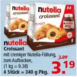 Multi Markt nutella Croissant Angebot