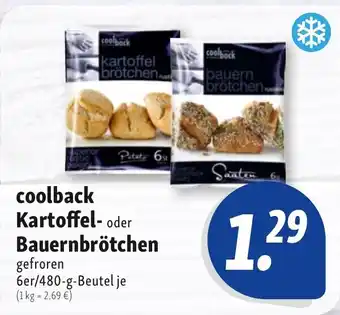 Nah & Frisch coolback Kartoffel- oder Bauernbrötchen Angebot