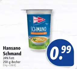 Nah & Frisch Hansano Schmand Angebot