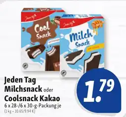 Nah & Frisch Jeden Tag Milchsnack oder Coolsnack Kakao Angebot