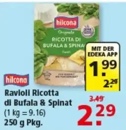 Multi Markt hilcona Ravioli Ricotta di Bufala & Spinat Angebot