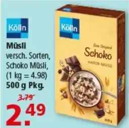 Multi Markt Kölln Schoko Müsli Angebot