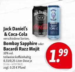 Nah & Frisch Jack Daniel's & Coca-Cola Angebot