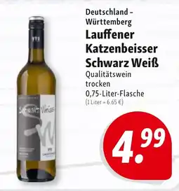 Nah & Frisch Lauffener Katzenbeisser Schwarz Weiß Angebot