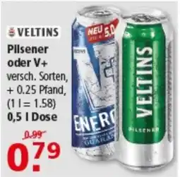 Multi Markt Veltins Pilsener oder V+ Angebot